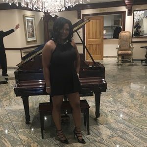 All Black Event Dress